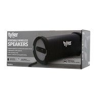 Tyler Portable Wireless Bluetooth Speaker TWS402-SL, Indoor/Outdoor 2.1 Hi-Fi Stereo Cylinder Loud Speaker, with... N7