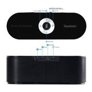 Youmoon YM-HERO Portable Wireless Bluetooth 4.0 Speakers With Microphone, 10W Output Power, 10 Playing Hours,... N2