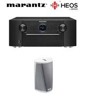Marantz AV7703 Home Theater Preamp/Processor with 11.2 Channel Processing and Dolby Atmos + Denon HEOS 1 Wireless...