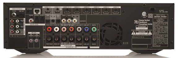 Harman Kardon AVR 1710 7.2-Channel 100-Watt Network-Connected Audio/Video Receiver + Definitive Technology - Definitive... N3