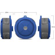 Photive Rain WaterProof Portable Bluetooth Shower speaker. Rugged Wireless Outdoor/Shower Speaker with Built in... N11
