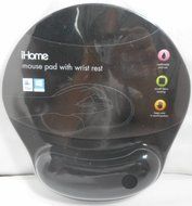 Bundle - Blue Portable Wireless Bluetooth Speaker, Black Wrist Support Mouse Pad, and Clear Tablet Screen Protector N3