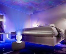 Ocean Wave Night Light Projector and Bluetooth Speaker. Romance and Relax Effect. Multicolor Led bulbs Or Single... N2