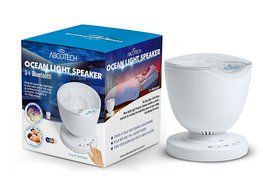 Ocean Wave Night Light Projector and Bluetooth Speaker. Romance and Relax Effect. Multicolor Led bulbs Or Single... N6