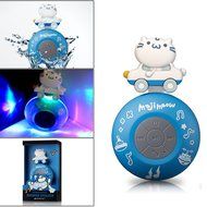 Wireless Bluetooth Speaker, Orange Bolt X Maji Meow Limited Edition Water Proof Resistant Shower Speaker Handsfree...