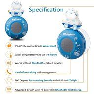 Wireless Bluetooth Speaker, Orange Bolt X Maji Meow Limited Edition Water Proof Resistant Shower Speaker Handsfree... N2