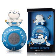 Wireless Bluetooth Speaker, Orange Bolt X Maji Meow Limited Edition Water Proof Resistant Shower Speaker Handsfree... N3