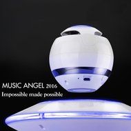 Music Angel JH-FD19 Levitating Portable Wireless Bluetooth Speakers with Microphone for iphone and ipad (Black) N12