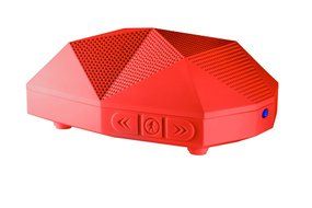 Outdoor Tech OT1800 Turtle Shell 2.0 - Rugged Water-Resistant Wireless Bluetooth Hi-Fi Speaker (Black) N10