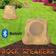 Bluetooth Outdoor Rock Speaker (canyon sandstone) - stereo pair by Sound Appeal