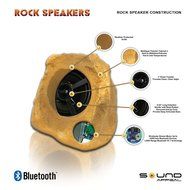 Bluetooth Outdoor Rock Speaker (canyon sandstone) - stereo pair by Sound Appeal N5