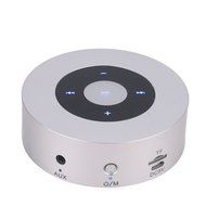 Mini Portable Bluetooth Speaker Support TF Card Siver Color