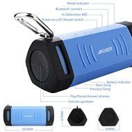 Archeer Portable Bluetooth Speakers Outdoor Waterproof Dustproof Wireless Speaker with Bass and Microphone for... N4
