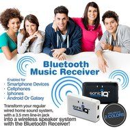 Bluetooth Music Receiver Kit Wireless Speaker Adapter Turns Home Stereo System Stand Alone Speakers Into Wireless... N6