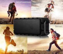 Waterproof Bluetooth Speaker - Ultra Portable Wireless Stereo Speaker - 10W Output Power with Enhanced Bass CSR4.0... N9