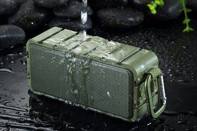 Waterproof Bluetooth Speaker - Ultra Portable Wireless Stereo Speaker - 10W Output Power with Enhanced Bass CSR4.0... N11