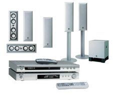 Yamaha YHT-F1500 730-Watt 6.1-Channel Home Theater in a Box (Silver) (Discontinued by Manufacturer)