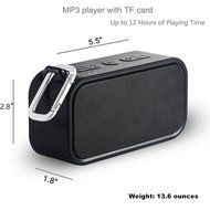 iCode Sports Portable Bluetooth Speaker with 360&deg; Surrounding Sounds, 12 Hour Play Rechargeable Battery ,Water... N4