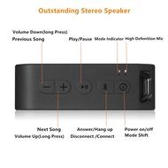 iCode Sports Portable Bluetooth Speaker with 360&deg; Surrounding Sounds, 12 Hour Play Rechargeable Battery ,Water... N5