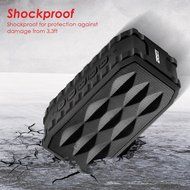 MARSEE ZeroX Bluetooth Speakers with 8 Watt Drivers,IPX6 Waterproof Shockproof,2000 Ah Rechargeable Battery &amp;... N2