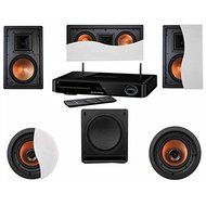 Klipsch R-5800-WII In-Wall System #12-HK BDS-580BQ 5.1 Channel