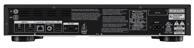 Pioneer BDP-62FD Elite Blu-Ray 3D Disk Player with Dual HDMI Output N2