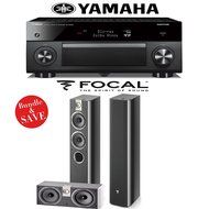 Yamaha RX-A2060BL AVENTAGE 9.2-Channel Network A/V Receiver + Focal Chorus 716 + Focal Chorus CC 700 - 3.0 High...