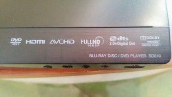 LG BD610 Blu-Ray Disc Player N4