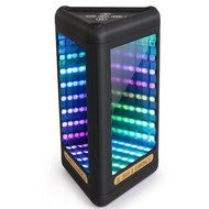 Portable Wireless Bluetooth Speakers with LED Lights Show, Lamhi 4.0 Mirror Speaker,10W Powerful Sound with AUX...