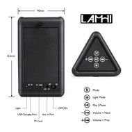 Portable Wireless Bluetooth Speakers with LED Lights Show, Lamhi 4.0 Mirror Speaker,10W Powerful Sound with AUX... N5