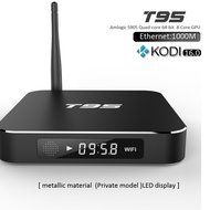 iNepo T95 Android Smart TV Box Amlogic S905 Quad Core Cortex A9 1GB DDR3 8GB EMMC Flash with Kodi16.0 WiFi 2.4GHz...