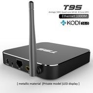 iNepo T95 Android Smart TV Box Amlogic S905 Quad Core Cortex A9 1GB DDR3 8GB EMMC Flash with Kodi16.0 WiFi 2.4GHz... N3