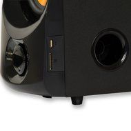Acoustic Audio AA5170 Home Theater 5.1 Bluetooth Speaker System with FM and 5 Extension Cables N3