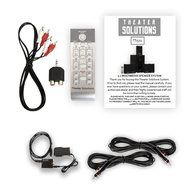 Theater Solutions TS511 Home Theater 5.1 Speaker System with Optical Input and 2 Extension Cables N2
