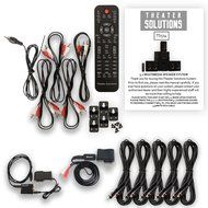 Theater Solutions TS514 Home Theater 5.1 Speaker System Bluetooth Optical Input 5 Extension Cables TS514BD-5 N2