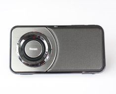 [UPGRADED] SHABA Ultra Slim Pocket Portable Bluetooth Speaker with LED Light, Phone Stand, TF Card, FM Radio,... N2