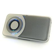 [UPGRADED] SHABA Ultra Slim Pocket Portable Bluetooth Speaker with LED Light, Phone Stand, TF Card, FM Radio,... N7