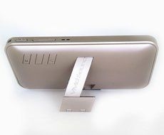[UPGRADED] SHABA Ultra Slim Pocket Portable Bluetooth Speaker with LED Light, Phone Stand, TF Card, FM Radio,... N22