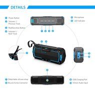 SoundPEATS Outdoor Bluetooth Speakers Portable Wireless Speakers Waterproof Shower Speaker (IP65 Water Resistant... N2
