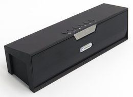 Soundance Portable Stereo Bluetooth Speakers with Enhanced Bass Resonator, FM Radio, Built-in Mic, LED Display...