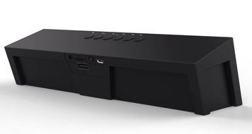 Soundance Portable Stereo Bluetooth Speakers with Enhanced Bass Resonator, FM Radio, Built-in Mic, LED Display... N4