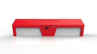 Soundance Portable Stereo Bluetooth Speakers with Enhanced Bass Resonator, FM Radio, Built-in Mic, LED Display... N9