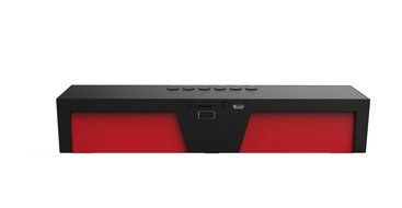 Soundance Portable Stereo Bluetooth Speakers with Enhanced Bass Resonator, FM Radio, Built-in Mic, LED Display... N13