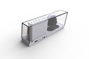 Soundance Portable Stereo Bluetooth Speakers with Enhanced Bass Resonator, FM Radio, Built-in Mic, LED Display... N18