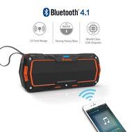 Jackery Boom 10W Bluetooth 4.1 IP65 Wireless Water Resistant Dustproof Rugged Portable Bluetooth Speaker Perfect... N2