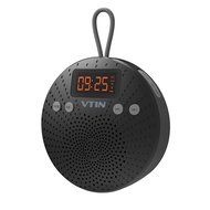 Vtin Shower Speaker with FM Radio, Portable Waterproof Bluetooth Speakers 10 Hours Play Time, 5W Driver with LCD...