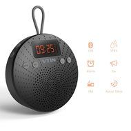 Vtin Shower Speaker with FM Radio, Portable Waterproof Bluetooth Speakers 10 Hours Play Time, 5W Driver with LCD... N2