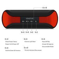 Wireless Speakers, I-Venstar Portable Bluetooth Speaker (High Definition Audio, Built-in Microphone, NFC, 2x3W... N5