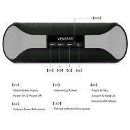 Wireless Speakers, I-Venstar Portable Bluetooth Speaker (High Definition Audio, Built-in Microphone, NFC, 2x3W... N9