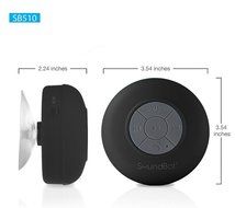 SoundBot SB510 HD Water Proof Bluetooth 3.0 Speaker, Mini Water Resistant Wireless Shower Speaker, Handsfree Portable... N6